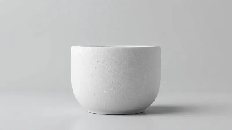 Ilustração 3D detalhando a estrutura interna de uma panela de alta qualidade com espessura reforçada e base estável.