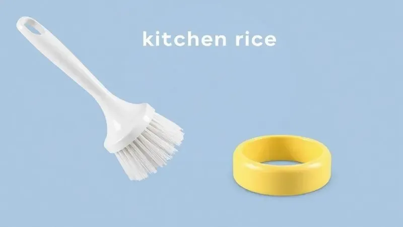 Ilustração conceitual de manutenção e limpeza de componentes de uma panela de pressão elétrica.