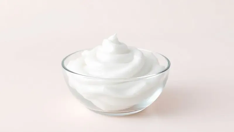 Renderização artística de uma mistura efervescente de ingredientes naturais para limpeza em um pote de vidro.
